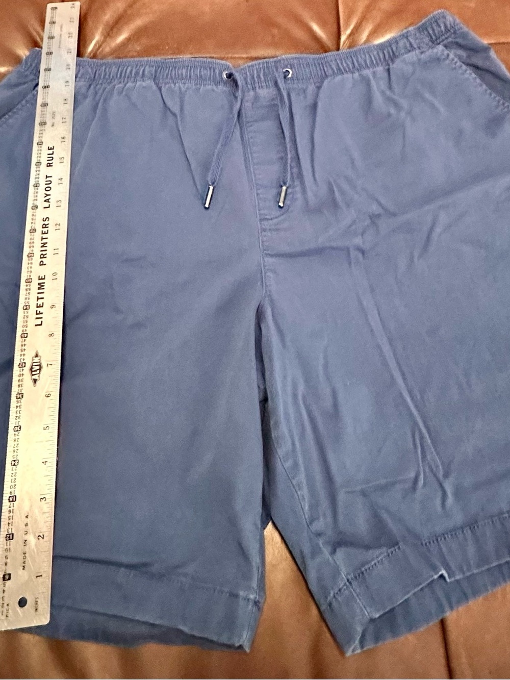 GAP Casual Drawstring Shorts in Blue